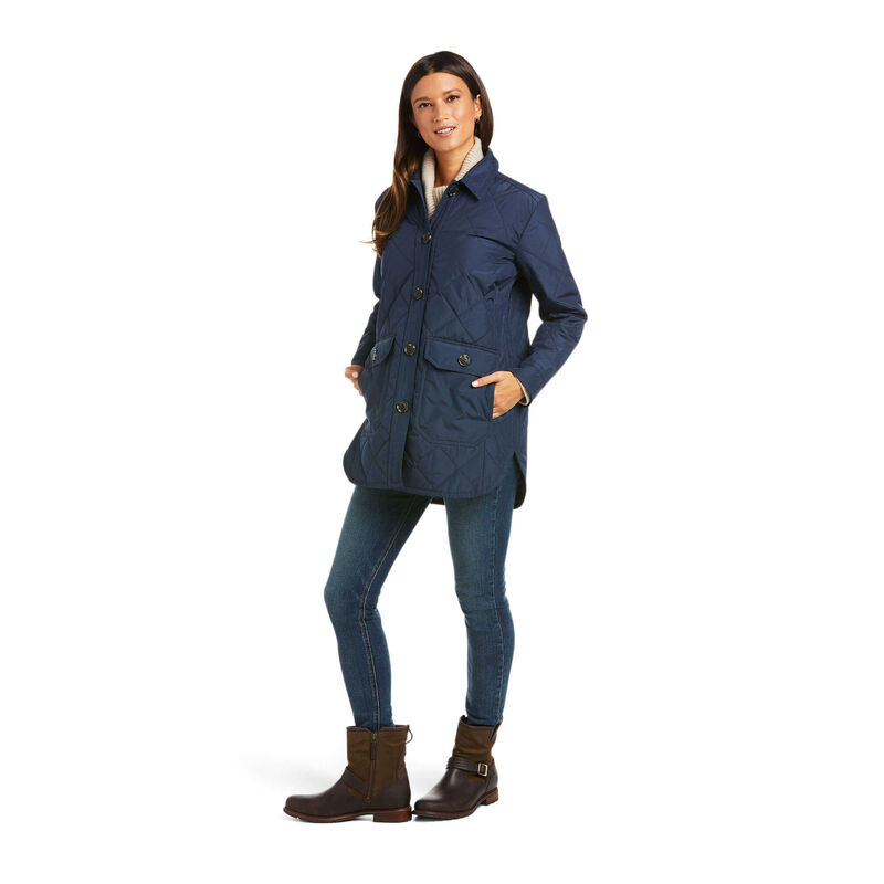 Ariat Jacke Damen - Belmont Shirt Navy ( LPOMC-6371 )